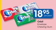 Orbit Envelope Chewing Gum-Per Pack