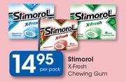 Stimorol X-Fresh Chewing Gum-Per Pack