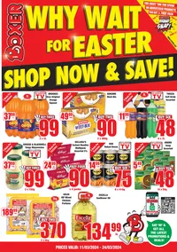 Boxer Super Stores KwaZulu-Natal : Why Wait For Easter (11 March - 24 March 2024)