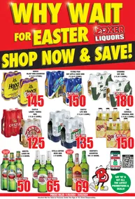 Boxer Liquor KwaZulu-Natal : Why Wait For Easter (11 March - 24 March 2024)