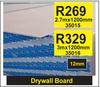 Drywall Board 12mm 35015-2.7m x 1200mm