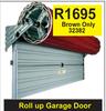 Roll Up Garage Door Brown Only 32382
