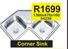Corner Sink 160 x 470 x 160 34238
