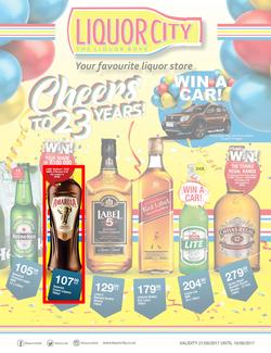 Liquor City : Cheers To 23 Years (21 Aug - 10 Sep 2017), page 1