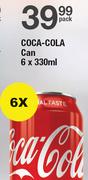 Coca Cola Can-6x330ml
