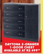 Daytona 5 Drawer 1 Door Chest