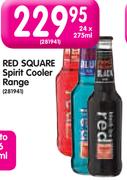 Red Square Spirit Cooler Range-24x275ml