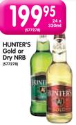 Hunter's Gold Or Dry NRB-24x330ml