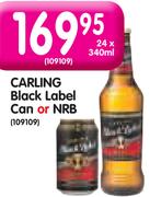 Carling Black Label Can Or NRB-24x340ml
