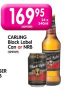 Carling Black Label Can or NRB-24 x 340ml