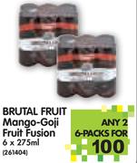 Brutal Fruit Mango-Goji Fruit Fusion-2x6x275ml