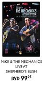 Mike & The Mechanics Live At Shepherd's Bush DVD