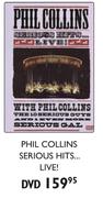 Phil Collins Serious Hits Live DVD