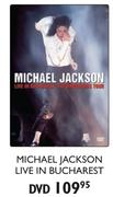Michael Jackson Live In Bucharest DVD