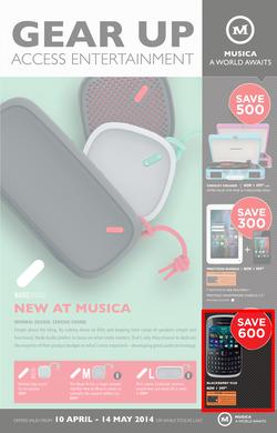 Musica : Gear Up (10 Apr - 14 May 2014), page 1