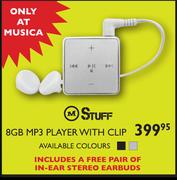 Stuff 8GB MP3 Player With Clip