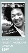 Marc Lottering I Don't Work On Sundays DVD