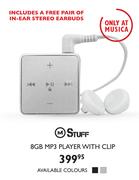 Stuff 8GB MP3 Player With Clip