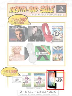 Musica : Month-End Sale (24 Apr - 3 May 2015), page 1