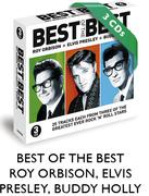 Best Of The Best Roy Orbison, Elvis Presley, Buddy Holly 3 CDs Set-2 Boxes