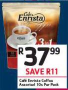 Cafe Enrista Coffee Assorted-10s Per Pack