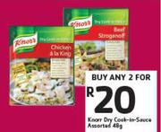 Knorr Dry Cook In Sauce Assorted-2 x 48g
