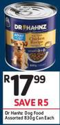 Dr Hanhz Dog Food Assorted-830g Can