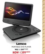 Lenco Portable DVD Player-Each