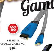 PS3 HDMI Charge Cable XC3