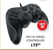 PS3 VX Wired Controller