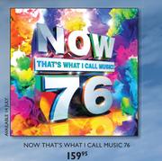 Now That's What I Call Music 76 CD