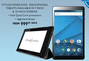 Stylus Funda Kids Educational Tablets-Each