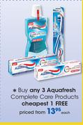 Aquafresh Complete Care Products-Each