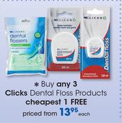 Clicks Dental Floss Products-Each
