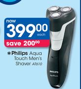 Philips Aqua Touch Men's Shaver AT610