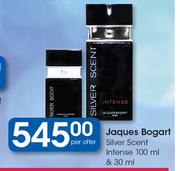 Jaques Bogart Silver Scent Intense-100ml & 30ml