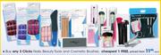 Clicks Nails, Beauty Tools & Cosmetic Brushes-Each
