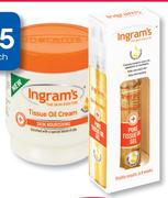 Ingram's Tissue Oil Gel-50ml & Body Cream-500ml Each