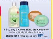 Clicks Skin Care Collection Lotions, Body Washes & Soaps-Each