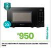 Hisense 20L BLK Electric 700W Microwave Oven H20MOBS11 24-232