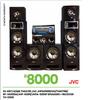 JVC Speaker+Receiver Home Theatre JHPN3900DVD/THN779B/SP-XG520A/JHP-N390/JHPA-520SP TH-D520 23-697