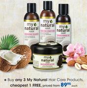 My Natural Hair Care Products-Each