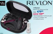 Revlon Style & Dry Manicure Set
