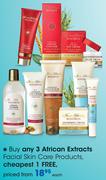 African Extracts Facial Skin Care Products-Each