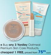 Yardley Oatmeal Premium Skin Care Products-Each
