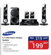 Samsung 5.1 DVD Home Theatre System HT-F453HK