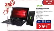 Acer R3 Celeron Notebook NX.G0ZEA.005