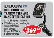 Dixon Bluetooth FM Transmitter & Handsfree Car Kit BT67