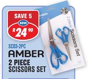 Amber 2 Piece Scissors Set SC03-2PC