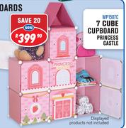 Modular 7 Cube Children's Cupboard Princess Castle MP1507C